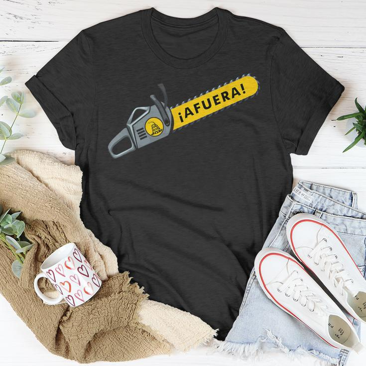 Afuera Milei Chainsaw Libertarian Ancap Liberty Freedom T-Shirt Unique Gifts