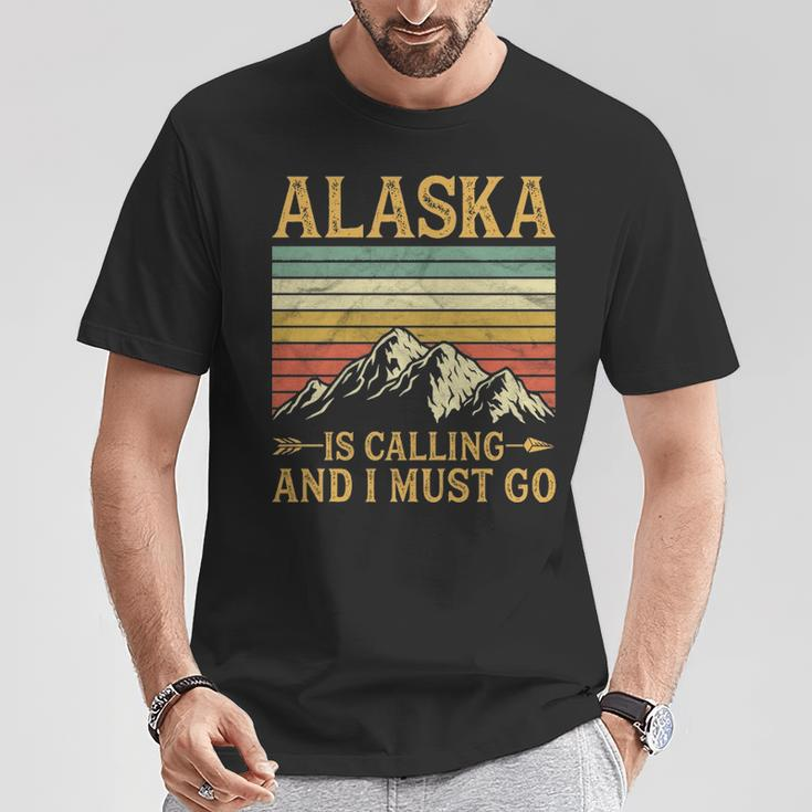Alaska Is Calling And I Must Go T-Shirt Unique Gifts