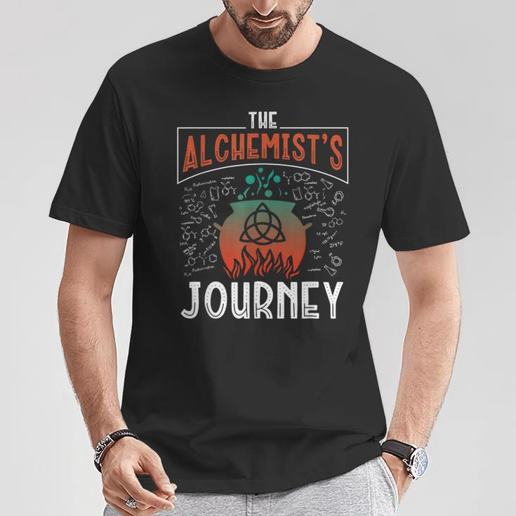 The Alchemists Journey Alchemy Science T-Shirt Unique Gifts