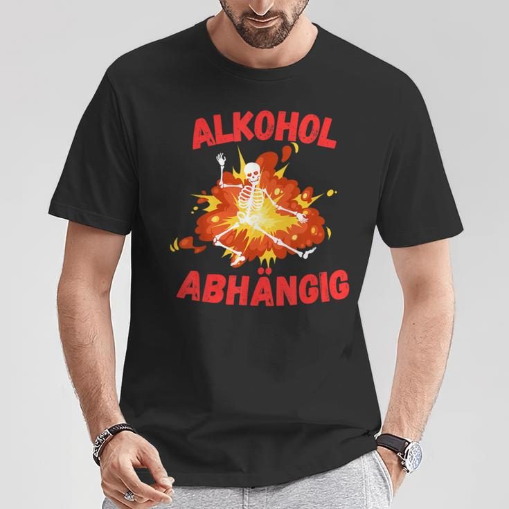 Alcohol Dependent Alcohol T-Shirt Lustige Geschenke