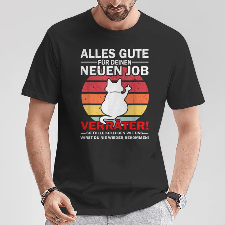 Alles Gute Für Dein Neue Job Zum Job Farewell S T-Shirt Lustige Geschenke