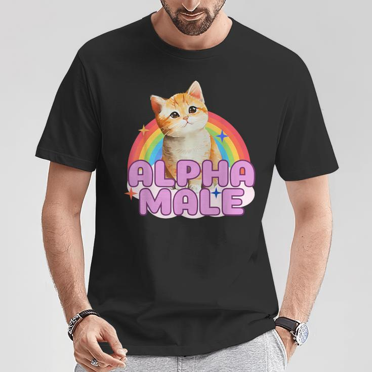 Alpha Male Cat Kitten T-Shirt Lustige Geschenke