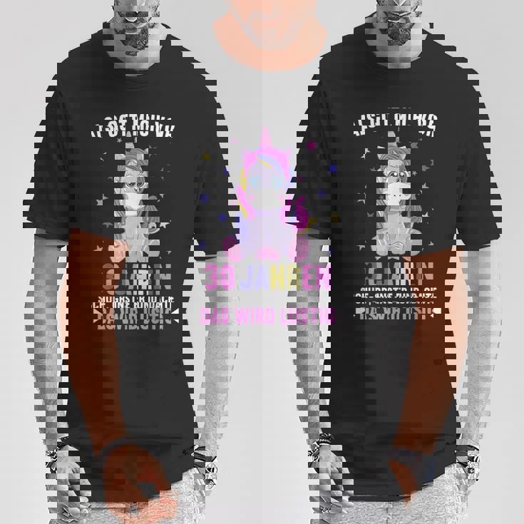 Als Gott Mich Vor 30 Jahren Schuf T-Shirt, Gedankenvoller 30. Geburtstag Lustige Geschenke