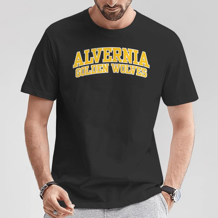 Alvernia University Golden Wolves 01 T-Shirt Unique Gifts