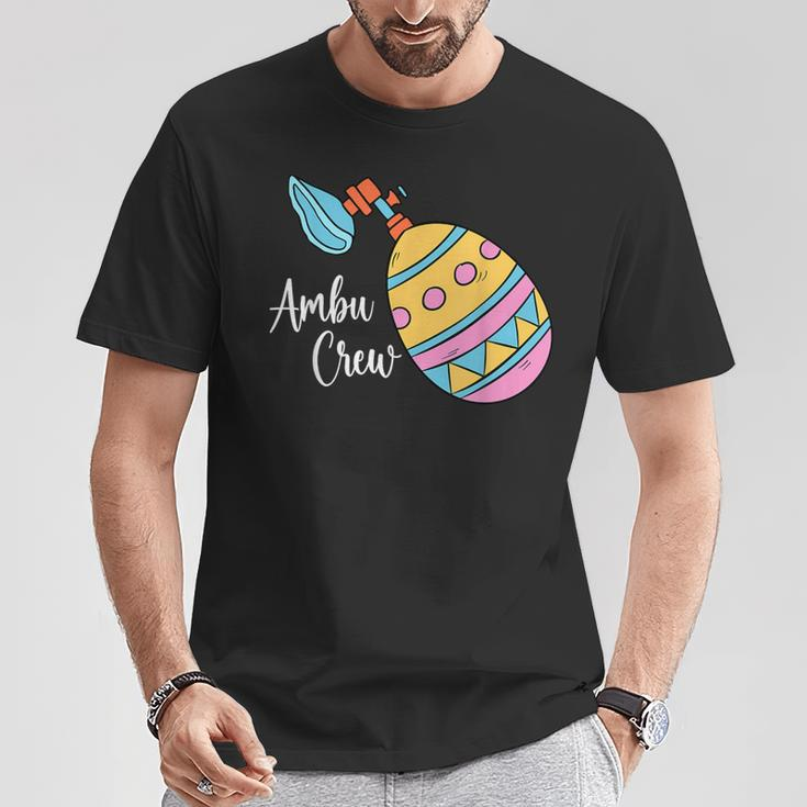 Ambu Crew Respiratory Therapist Nursing Egg Lungs Easter Day T-Shirt Unique Gifts