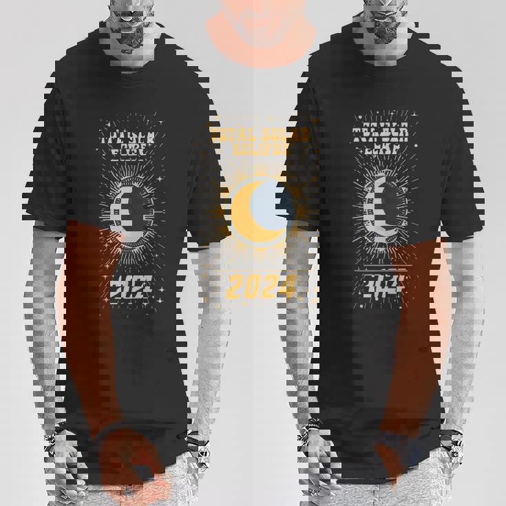 America Total Solar Eclipse 2024 Totality April 8 2024 T-Shirt Personalized Gifts