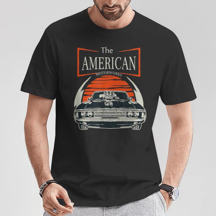 American Motorworks Muscle Car Racing Sports T-Shirt Unique Gifts