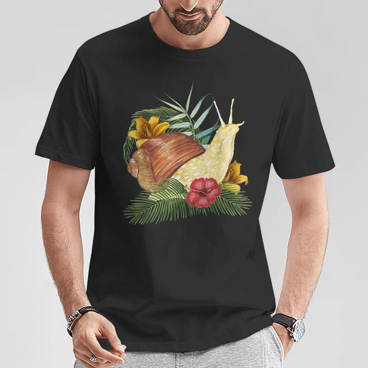 Animal Garden Snail T-Shirt Lustige Geschenke