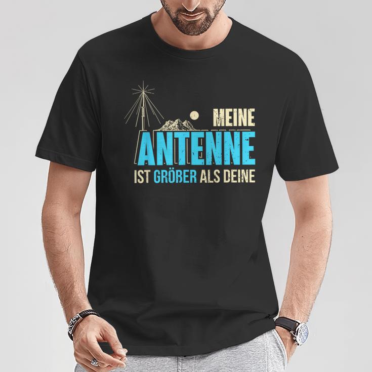 My Antenna Is Larger Cb Funker Amateur Funker T-Shirt Lustige Geschenke