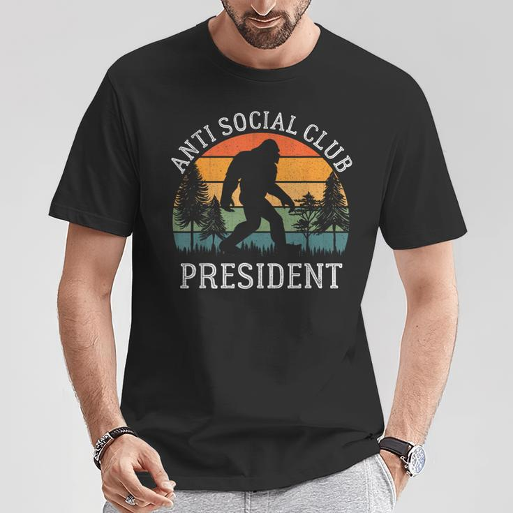 Anti Social Club President Antisocial Bigfoot T-Shirt Unique Gifts
