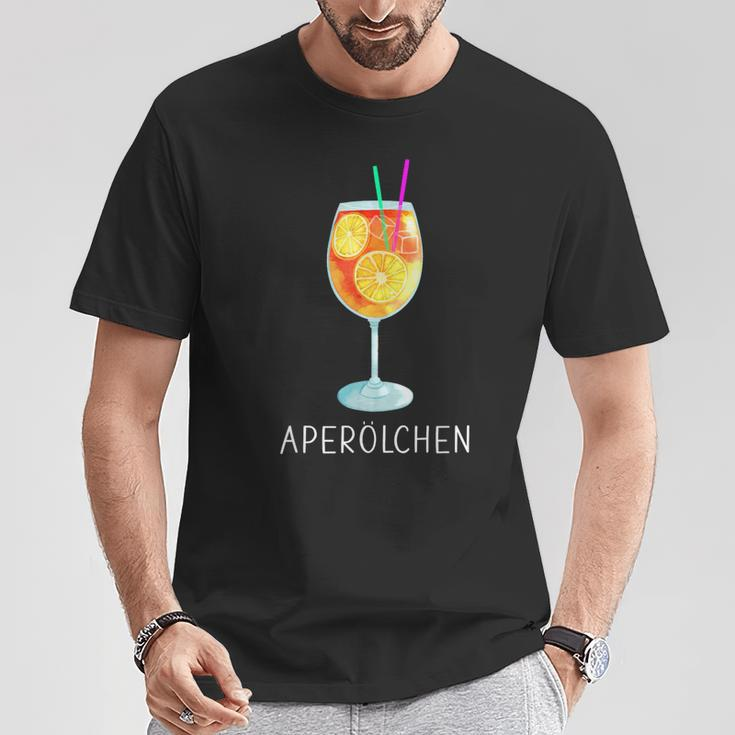Aperölchen Spritz Summer Drink Cocktail Drink S T-Shirt Lustige Geschenke