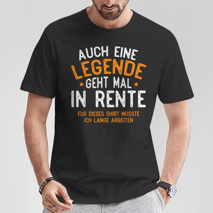 Auch Eine Legende Geht Mal In Ren Auch Eine Legende Geht Mal T-Shirt Lustige Geschenke