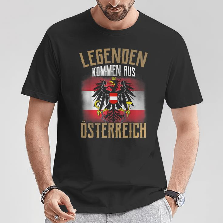 Austria Vienna Flag Costumes T-Shirt Lustige Geschenke