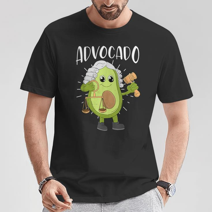 Avocado Jura Student Advocado Jurist S T-Shirt Lustige Geschenke