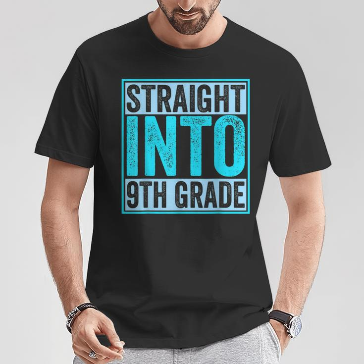 Back To School Straight Into 9Th Grade T-Shirt Unique Gifts