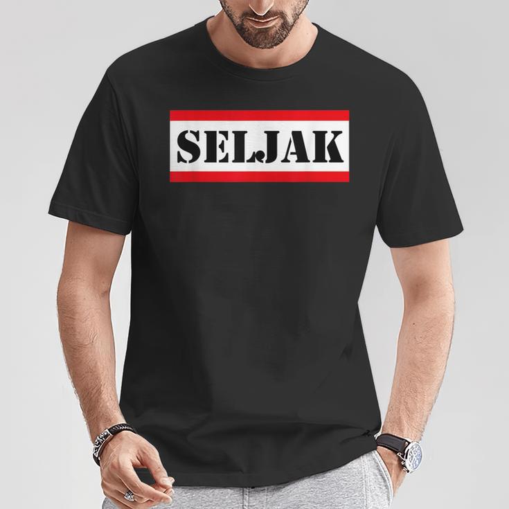 Balkan Jugo Jugoslawien Spruch Seljak T-Shirt Lustige Geschenke