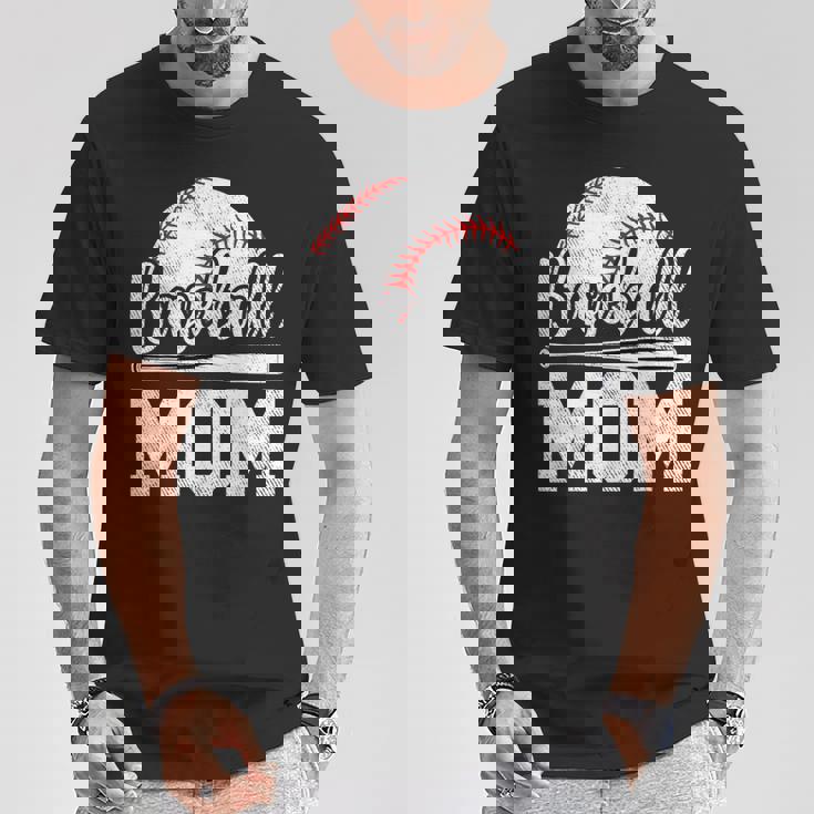 Baseball Mom Baseball Player Game Day Mother's Day T-Shirt Unique Gifts