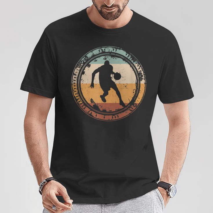 Basketball Player Vintage T-Shirt Lustige Geschenke