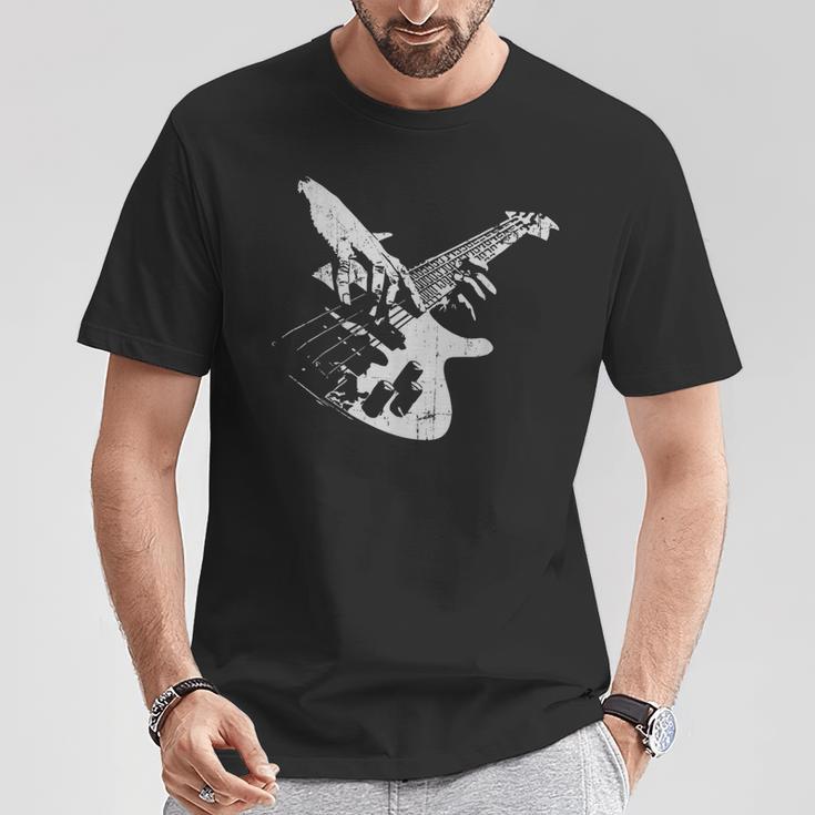 Bass Guitar Vintage For Bassist T-Shirt Lustige Geschenke