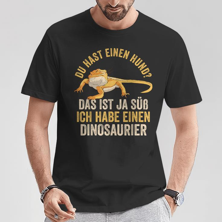 Bearded Dragon Reptile Dinosaur Terrarium Lizard T-Shirt Lustige Geschenke