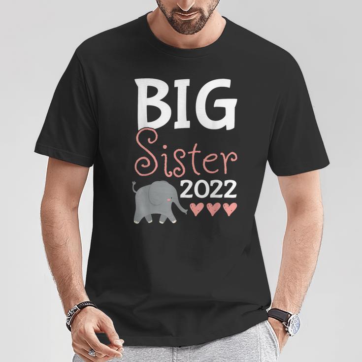 Become Big Sister 2022 Elephant Sis T-Shirt Unique Gifts