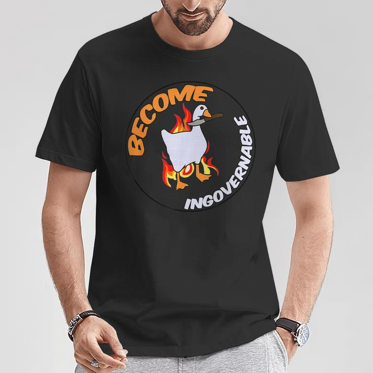 Become Ungovernable Trending Political Meme T-Shirt Unique Gifts