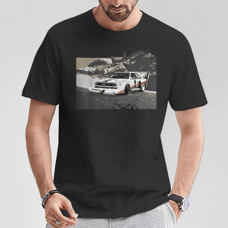 Bergrennen Rallye Röhrl T-Shirt Lustige Geschenke