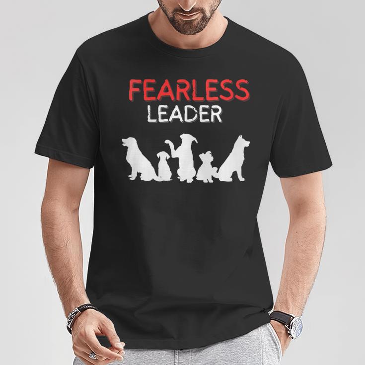 Best Dog Walker Dog Lover Dog Parent Alpha Fearless Leader T-Shirt Unique Gifts