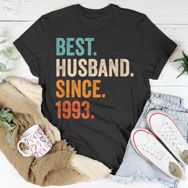 Best Husband Since 1993 30Th Wedding Anniversary T-Shirt Unique Gifts