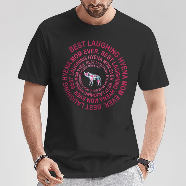 Best Laughing Hyena Mom Ever Spiral Mother's Day T-Shirt Unique Gifts