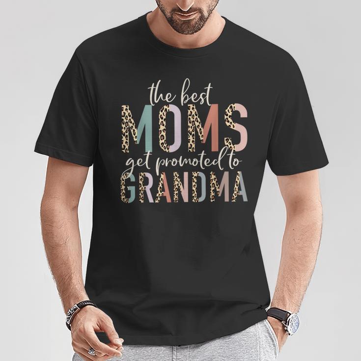 The Best Moms Get Promoted To Grandma Mother's Day T-Shirt Unique Gifts