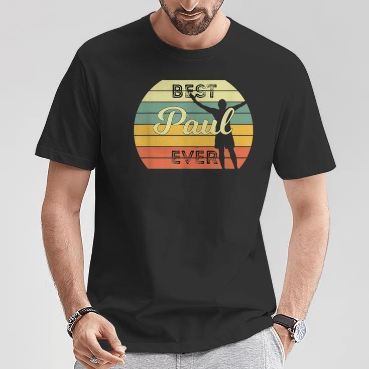 Best Paul Ever Personalised Birthday T-Shirt Funny Gifts