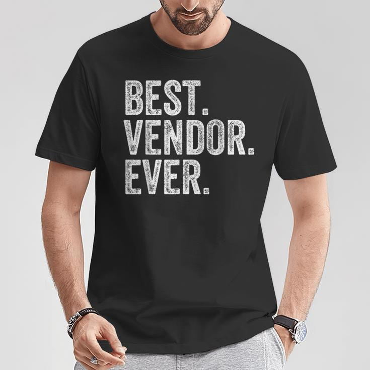 Best Vendor T-Shirt Unique Gifts