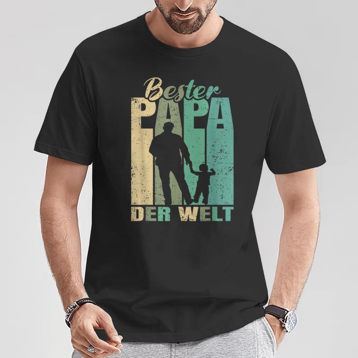 Bester Papa Der Welt 1 Child Husband Papa T-Shirt Lustige Geschenke