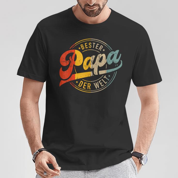 Bester Papa Der Welt Zumatertag Geburtstag Weihnachten T-Shirt Lustige Geschenke