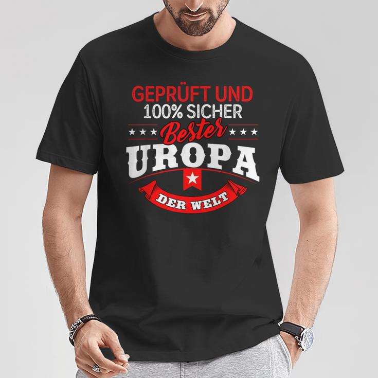 Bester Uropa Der Welt T-Shirt Lustige Geschenke