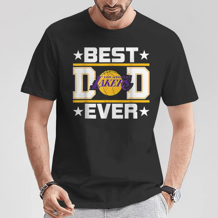 Bestlakersdad Ever Fathers Day T-Shirt Unique Gifts