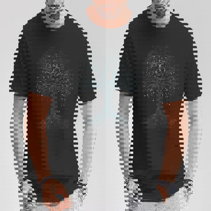 Binary Code Tree Computer Science Technology Coder T-Shirt Unique Gifts