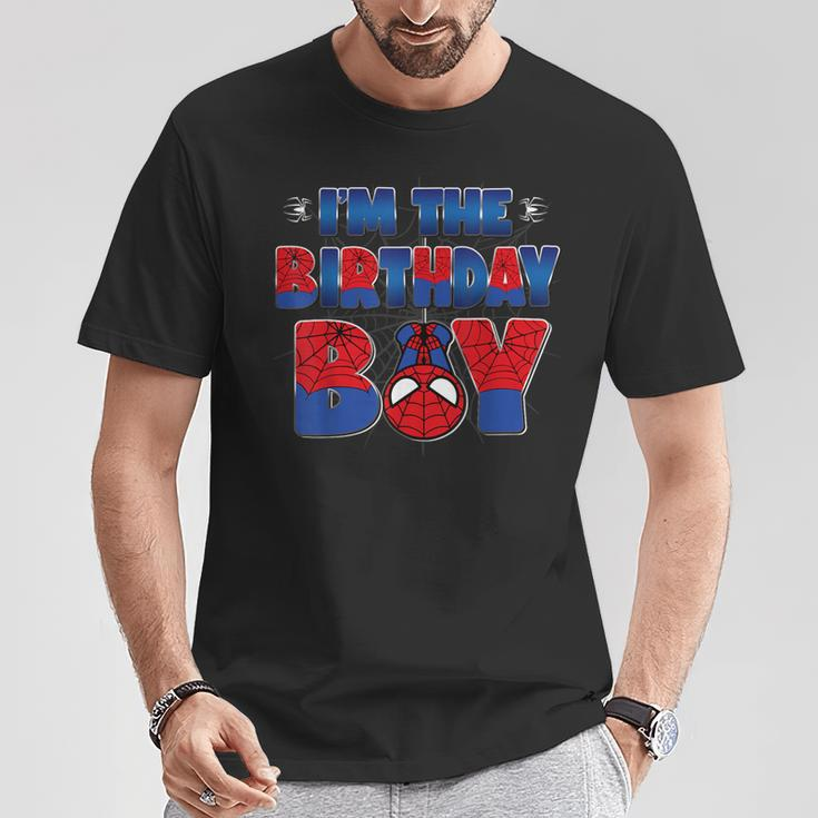 Im The Birthday Boy Spider Family Matching T-Shirt Funny Gifts