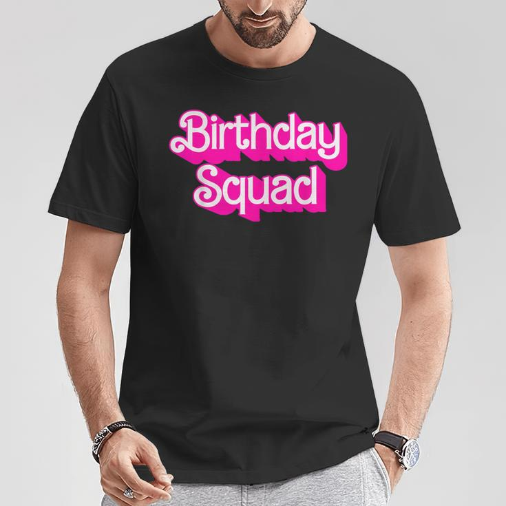 Birthday Squad Birthday Party Matching Family Group T-Shirt Unique Gifts