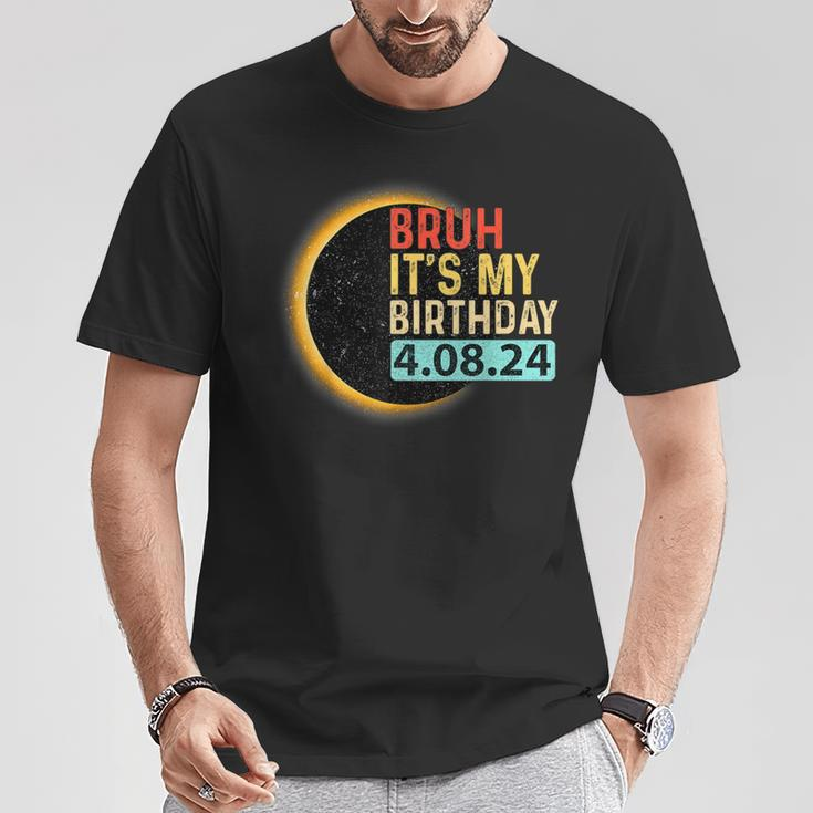 Birthday Total Solar Eclipse Party April 8 2024 Totality T-Shirt Unique Gifts