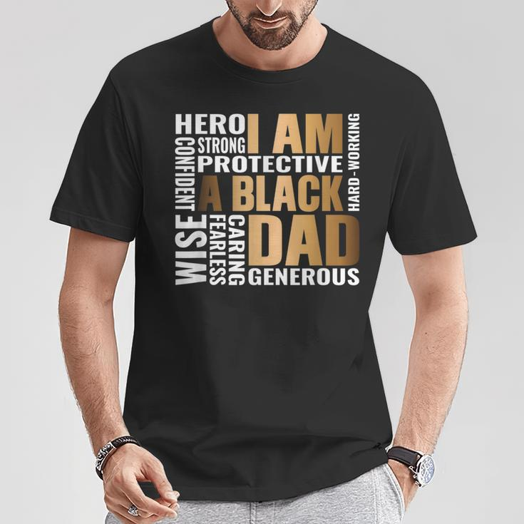 Black Father King Fathers Day Dad Matter Husband Dope Leader T-Shirt Unique Gifts
