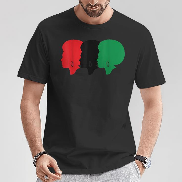 Black Pride Clothing Pan African Flag Afro 4 & Women T-Shirt Unique Gifts