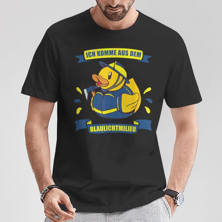 Blaulichtmilieu Thw Einatz Technical Helfswerk T-Shirt Lustige Geschenke