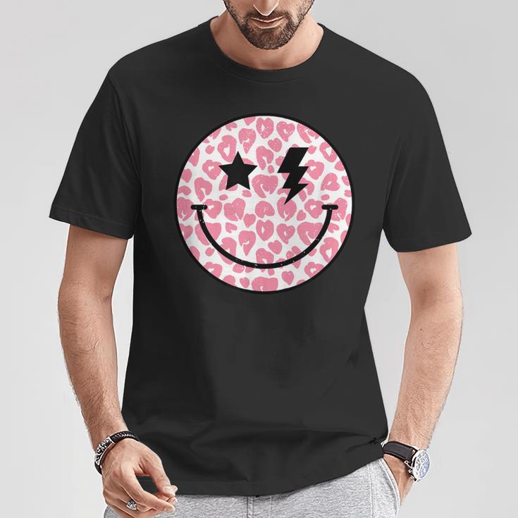 Blitz Blitz Leopard Print Pink T-Shirt Lustige Geschenke