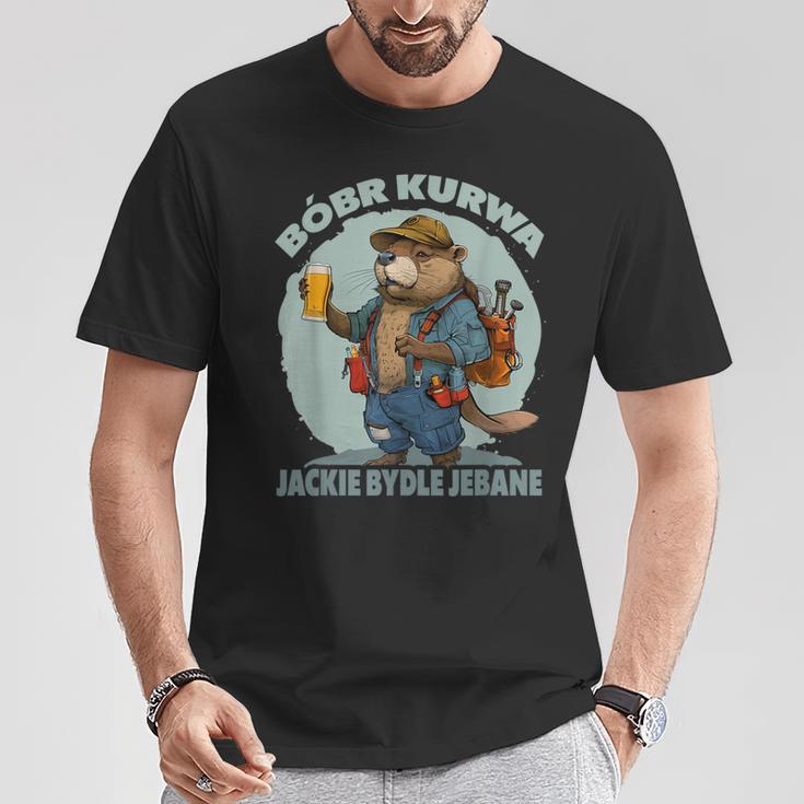 Bober Bobr Kurwa T-Shirt Lustige Geschenke