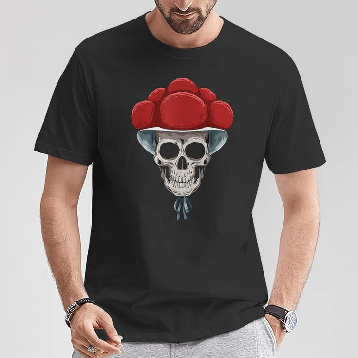 Bollenhut Skull Forest For A Forest T-Shirt Lustige Geschenke