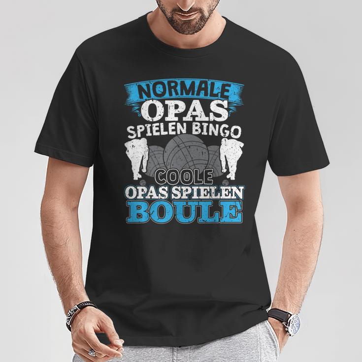 Boule Grandpa Petanque & Boccia Boule Game T-Shirt Lustige Geschenke