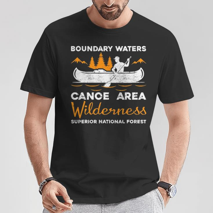 Boundary Waters Canoe Area Kayak Lover T-Shirt Unique Gifts