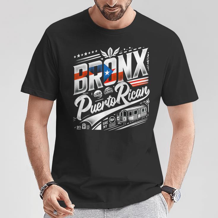 Bronx Puerto Rican New York Latino Puerto Rico T-Shirt Unique Gifts